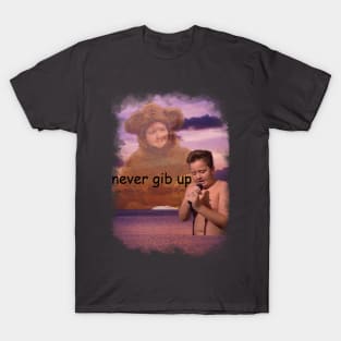 never gib up gibby T-Shirt